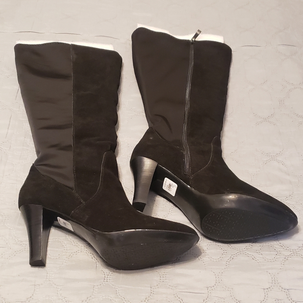 Sexy Knee Length Boot - Black - 12W